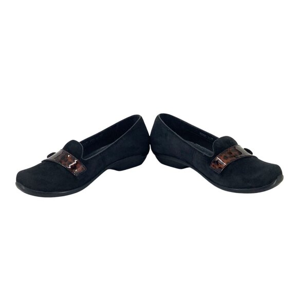 Dansko Olena Womens Black Suede Loafers With Strap Size EU 38/US 8 - Picture 7 of 8